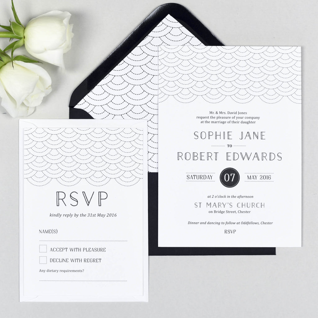 Millie RSVP card - Project Pretty